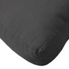 vidaXL Pallet Cushion Black 60x60x12 cm Fabric