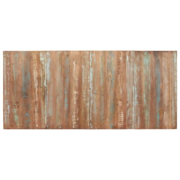 vidaXL Dining Table 200x90x76 cm Solid Reclaimed Wood