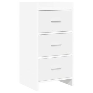 vidaXL Sideboard White 40 x 36 x 80 cm Engineered Wood