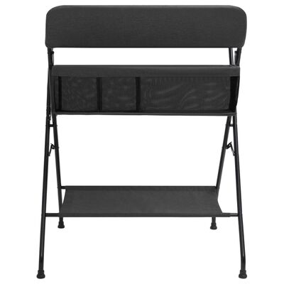 vidaXL Changing Table Anthracite Iron