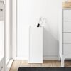 vidaXL Umbrella Stand White 25 x 24.5 x 64 cm Engineered Wood