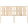 vidaXL Bed Headboard 185.5x4x100 cm Solid Wood Pine