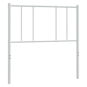 vidaXL Metal Headboard White 107 cm