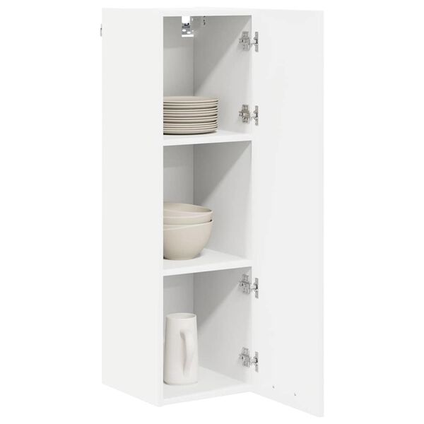 vidaXL Hanging Cabinet White 30 x 31 x 100 cm Engineered Wood
