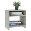 vidaXL Bedside Cabinet Concrete Grey 40x30x40 cm Engineered Wood