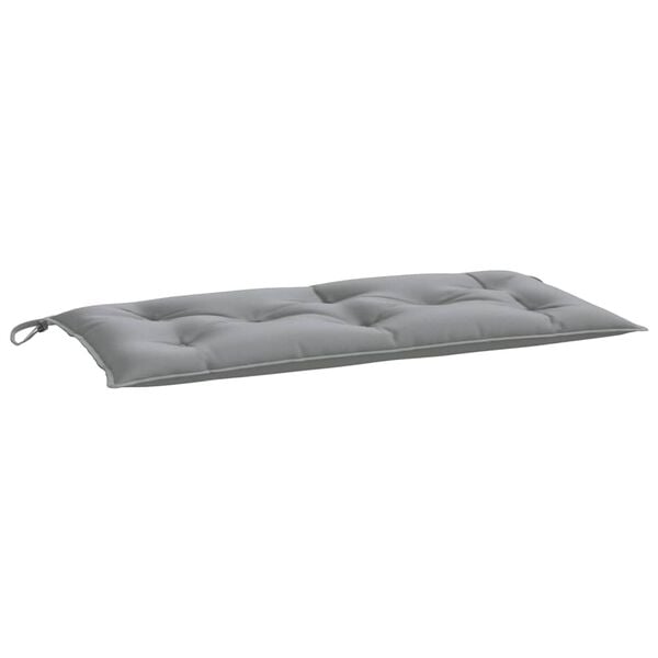 vidaXL Garden Bench Cushions 2pcs Grey 100x50x7 cm Oxford Fabric