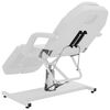 vidaXL Beauty Treatment Chair Faux Leather White 180x62x78 cm
