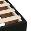 vidaXL Box Spring Bed with Mattress Black Double Velvet