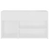 vidaXL Shoe Bench White 80x30x45 cm Engineered Wood