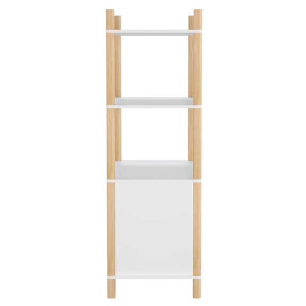 vidaXL Highboard White 80x40x121 cm Engineered Wood