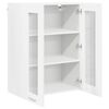 vidaXL Hanging Cabinet with Door White 60 x 31 x 80 cm Engineered Wood