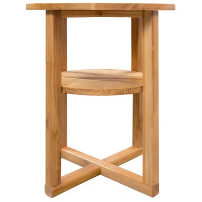 vidaXL Side Table 40x50 cm Solid Oak Wood