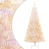 vidaXL Christmas Tree | White | PVC, steel | 180 cm | Tough | Christmas Tree