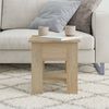 vidaXL Coffee Table Sonoma Oak 40x40x42 cm Engineered Wood