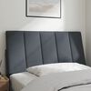 vidaXL Headboard Cushion "Hanko" Dark Grey 107 cm King Single Velvet
