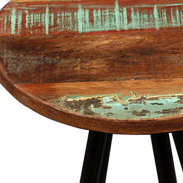 vidaXL Bar Stools 2 pcs Solid Reclaimed Wood
