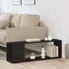 vidaXL TV Cabinet Set Black 100 x 24 x 63 cm Engineered Wood