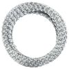 vidaXL Clipped Concertina Razor Wire Galvanised Steel 300 m