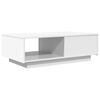 vidaXL Coffee Table with Drawer White 95 x 55 x 31 cm Engineered Wood