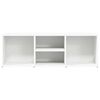 vidaXL Shoe Storage Bench White 105x35x35 cm Engineered Wood