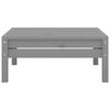 vidaXL 3 Piece Garden Lounge Set Solid Pinewood Grey