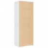 vidaXL Highboard White 70x42.5x185 cm Engineered Wood