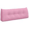 vidaXL Back Pillow Pink 120 x 24 x 50 cm Fabric