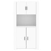 vidaXL Highboard White Engineered Wood