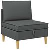 vidaXL Sofa with Storage Fabric