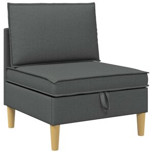 vidaXL Sofa with Storage Fabric