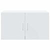 vidaXL Wall Cabinet White 70x42.5x40 cm Engineered Wood