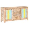 vidaXL Sideboard 151x40x75 cm Rough Acacia Wood