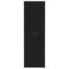 vidaXL Office Cabinet Black 60x32x190 cm Engineered Wood
