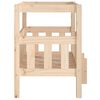 vidaXL Dog Bed 65.5x50.5x70 cm Solid Wood Pine