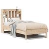 vidaXL Bookcase Bed without Mattress 90x190 cm Single Solid Wood Pine