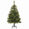 vidaXL Artificial Hinged Christmas Tree 150 LEDs & Ball Set 150 cm