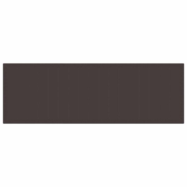 vidaXL Garden Dining Set 11 pcs Brown and Anthracite Rattan