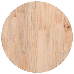 vidaXL Table Top &Oslash;40x2.5 cm Solid Wood Pine