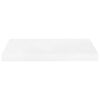 vidaXL Floating Wall Shelves 4 pcs High Gloss White 50x23x3.8 cm MDF
