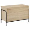 vidaXL Storage Box Sonoma Oak 80 x 40 x 49.5 cm Engineered Wood