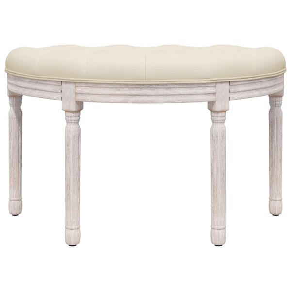 vidaXL Bench 81.5x41x49 cm Linen