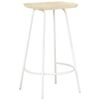vidaXL Bar Stools 2 pcs Solid Mango Wood