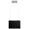 vidaXL Hanging Island Range Hood Touch Sensor LCD 55cm Steel