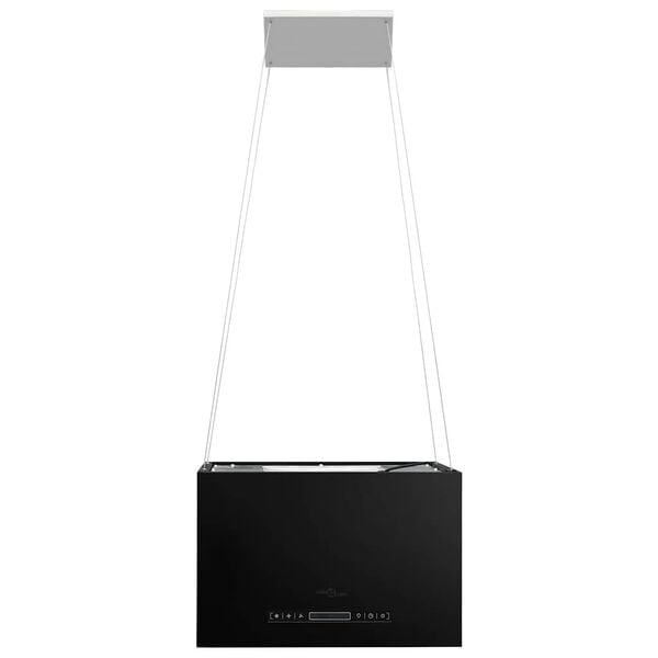 vidaXL Hanging Island Range Hood Touch Sensor LCD 55cm Steel