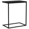 vidaXL Side Table Black 55x35x66 cm Engineered Wood