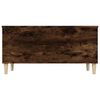 vidaXL Coffee Table Smoked Oak 90x44.5x45 cm Engineered Wood
