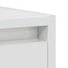 vidaXL Bathroom Cabinet High Gloss White 60x33x61 cm Engineered Wood