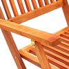 vidaXL Folding Garden Chairs 8 pcs Solid Eucalyptus Wood