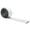 vidaxl Lawn Edging 20 m x 25 cm Galvanised Steel Silver