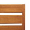 vidaXL 2 Piece Garden Lounge Set with Cushions Solid Acacia Wood